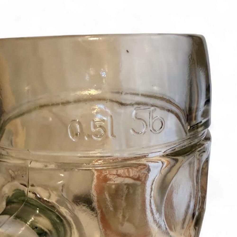 Widmer Brothers dimpled glass tankard beer stein - Picture 3 of 5